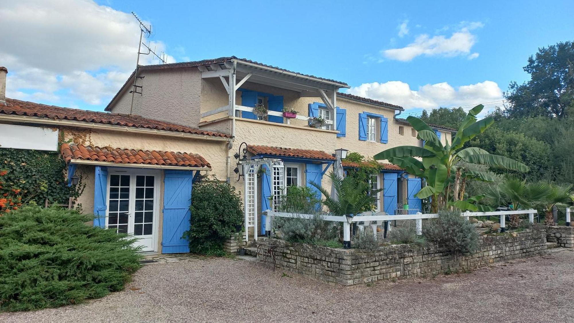 A La Paloma Bed & Breakfast Verteuil-sur-Charente Exterior photo